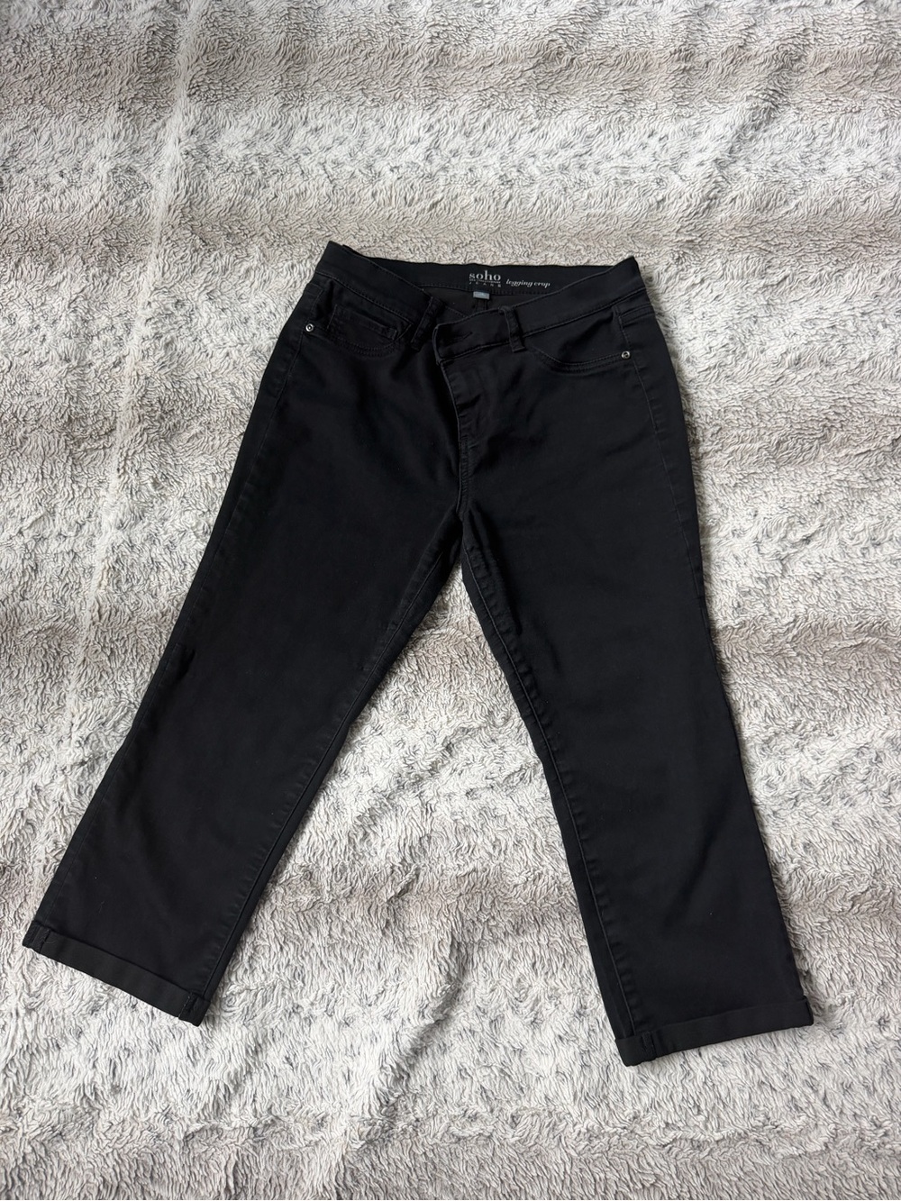 New York & Company Black Cropped Women’s Jeans - Slim Ankle